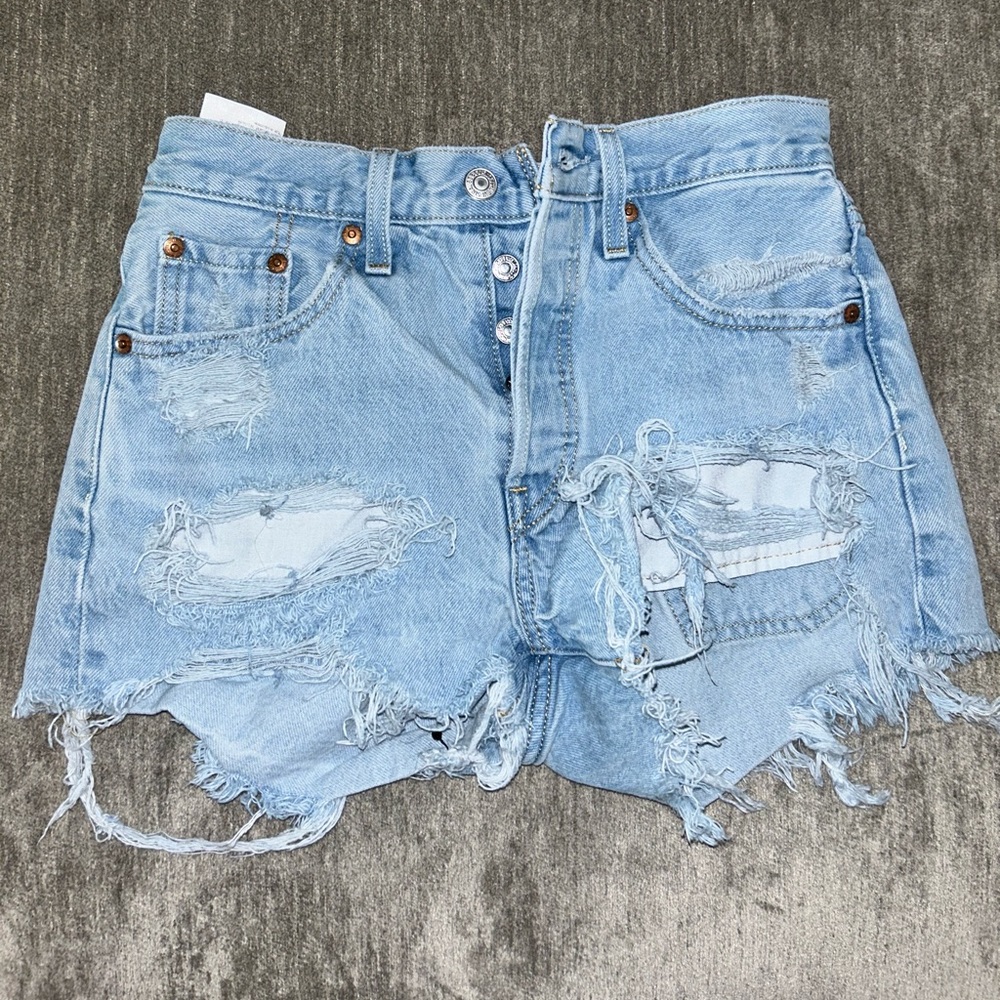 Levi's 501 High Waisted Shorts